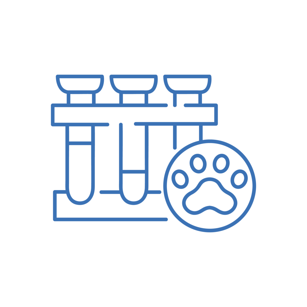 Icona illustrativa del servizio di Laboratorio Analisi dell'Ambulatorio Veterinario Sant'Anna in provincia di Padova